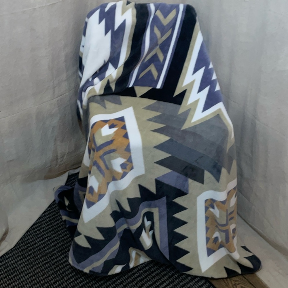 Beautiful plush throw